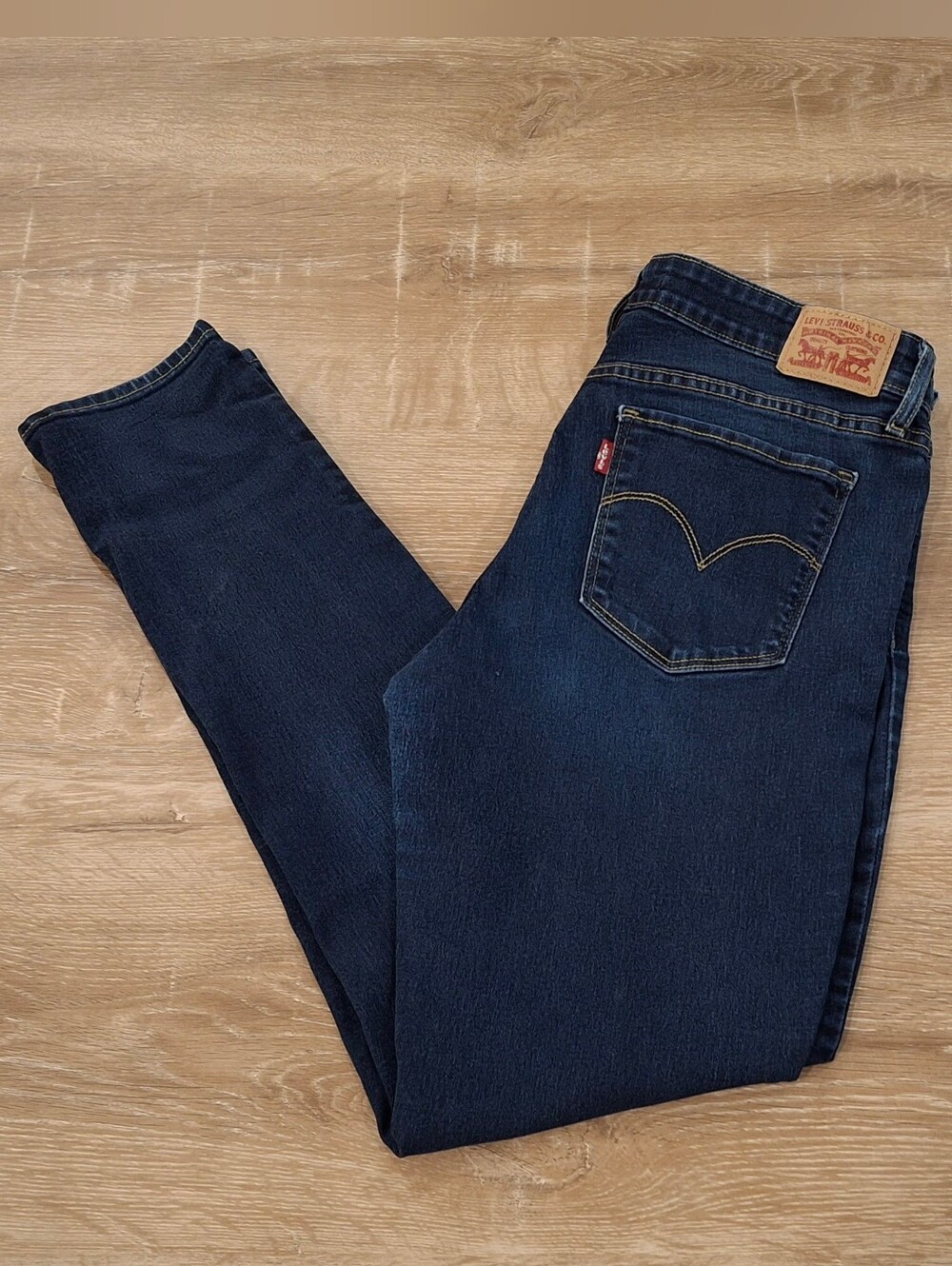 Levi's 711 Skinny Jeans W31 L30 Dark Wash